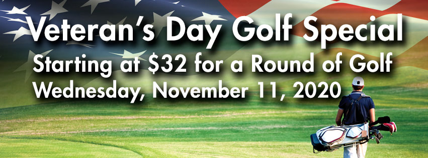 Veteran’s Day Golf Special