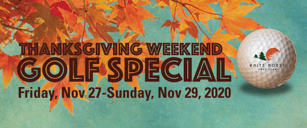 Thanksgiving Weekend Golf Special