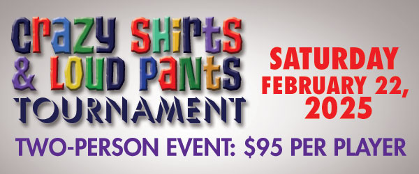 Crazy Shirts & Loud Pants Tournament New Date Image