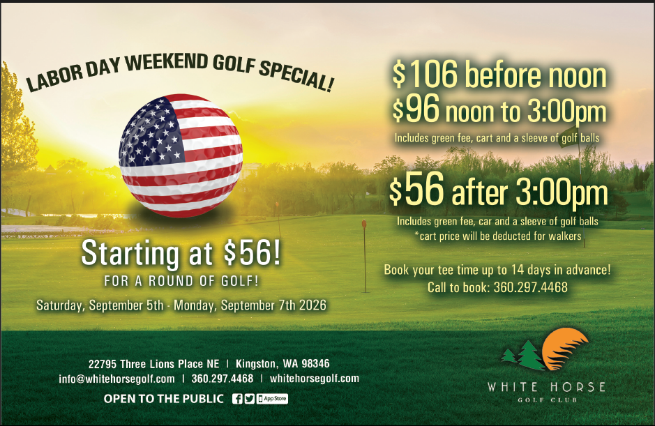 Labor Day Weekend Golf Special
